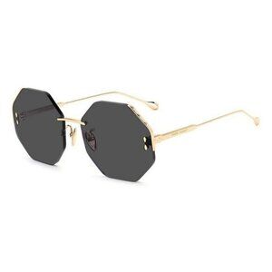 A0493Z New ISABEL MARANT Gold Rimless Round IM 0080/S 000IR Sunglasses Women